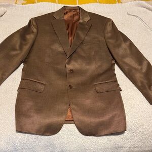 Elegant Brown Men's Blazer